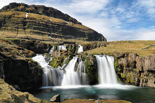 Wall Art featuring the photograph Kirkjufellfoss 2 by Nicholas Blackwell