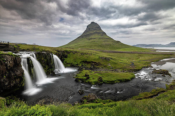 Iceland Wall Art featuring the photograph Kirkjufellsfoss by Todd Wilkinson