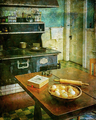 Rustic Wall Art featuring the photograph Kitchen by Steven Dos Remedios