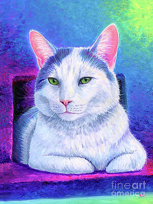 KJ the White Cat by Rebecca Wang