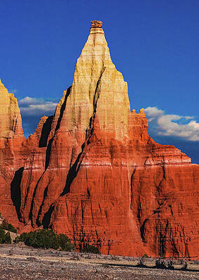 Park Photograph - Kodachrome Basin Tower, Utah - Vertical by Abbie Warnock
