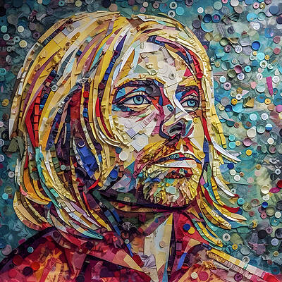 Digital Art - Kurt by Paul Charles
