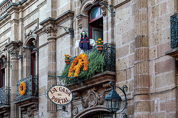 Mexico Photograph - La Casa Del Portal by William Scott Koenig