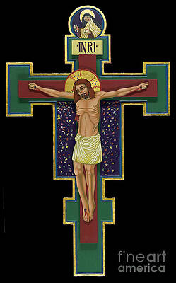 La Croix De St Therese Print