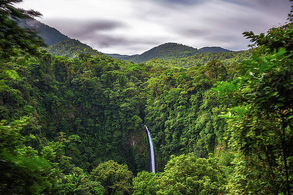 Photograph - La Fortuna Waterfall In Costa Rica by Miroslav Liska