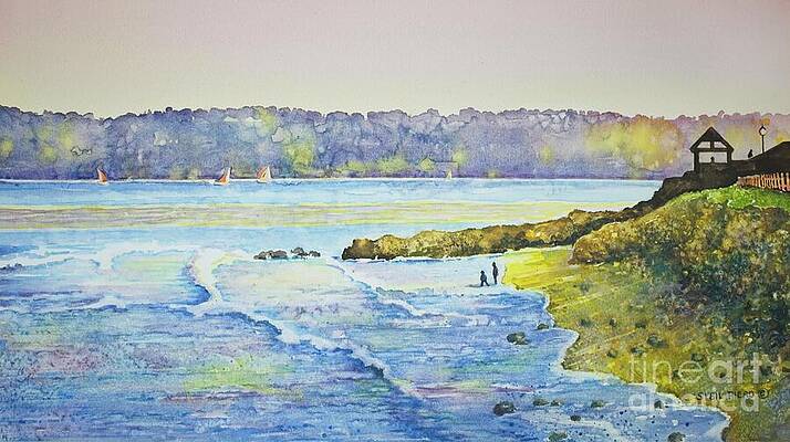 Wall Art featuring the painting La Jolla by Sybil Riead