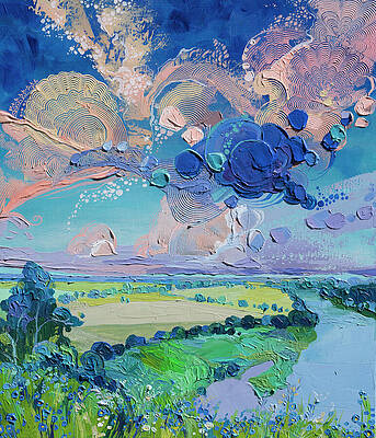 Dynamic Paintings for Sale by Anastasia Trusova