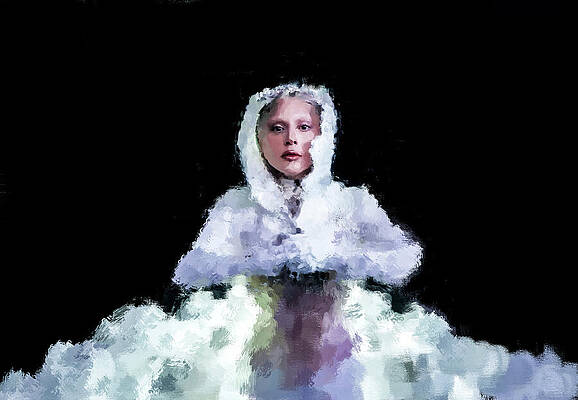 Serene Digital Art - Lady Gaga - Abracadabra Costume by Gradify Creations