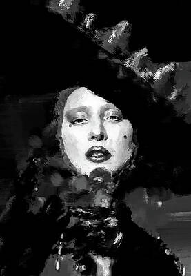 Dramatic Digital Art - Lady Gaga - Abracadabra SONG by Gradify Creations