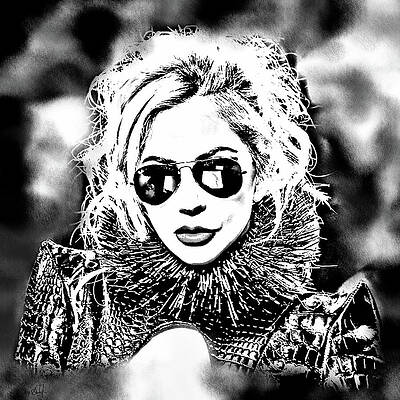 Lady Gaga Print