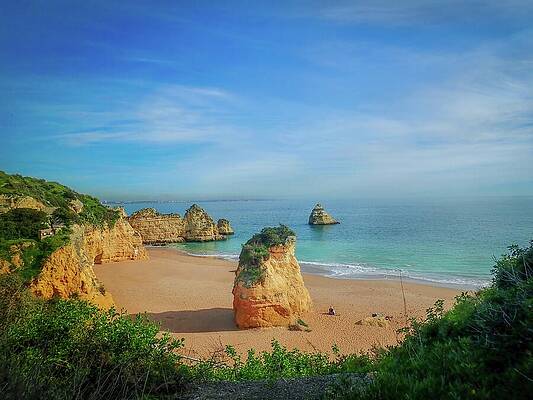 Wall Art featuring the photograph Lagos Coastline by Rebecca Herranen