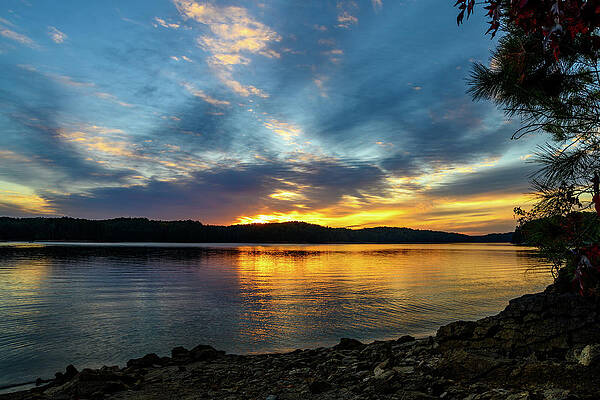 Atlanta Wall Art featuring the photograph Lake Allatoona Sunrise by Anthony Hightower
