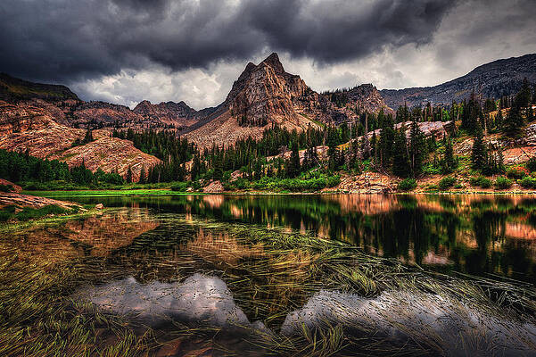 Beautiful Photograph - Lake Blanche Summer Storm, Utah by Abbie Warnock