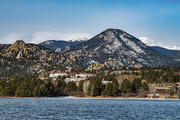 Lake Estes Colorado by Douglas Wielfaert