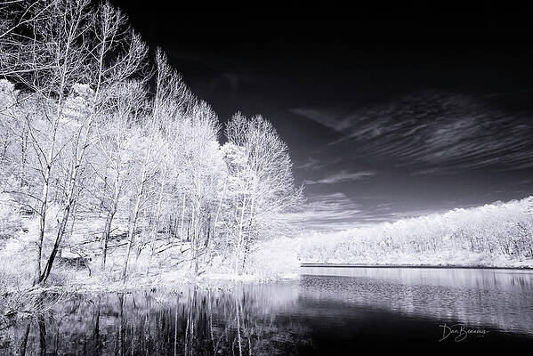 Winter Photograph - Lake Laura #3010 by Dan Beauvais