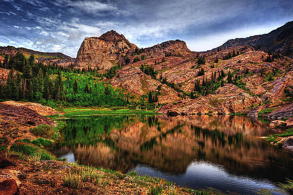 Beautiful Photograph - Lake Lillian, Utah by Abbie Warnock