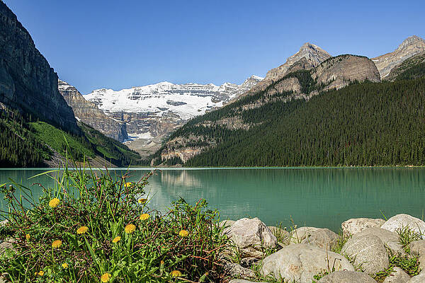 Wilderness Photograph - Lake Louise 3 by Cindy Robinson