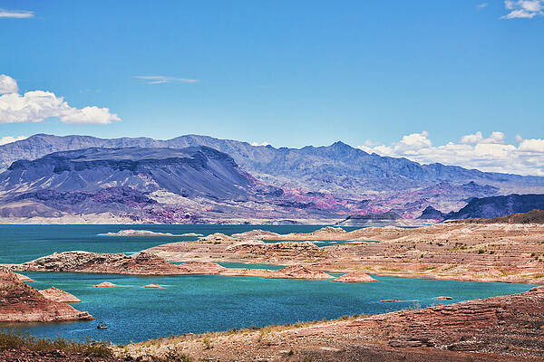 Serene Photograph - Lake Mead National Recreation Area by Tatiana Travelways