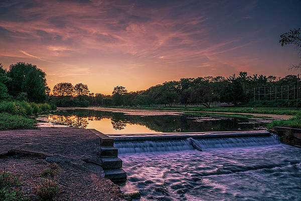 Reflection Wall Art featuring the photograph Lake Muhlenberg Dam II by Jason Fink