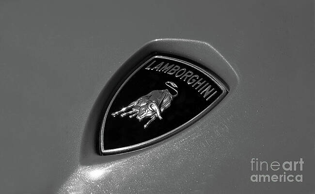 Lamborghini Emblem Close-Up by Stefano Senise