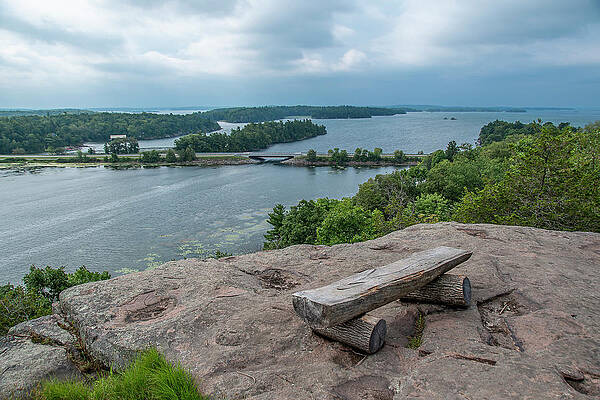 Architecture Photograph - Landon Bay Lookout On A Gloomy Day by John Twynam