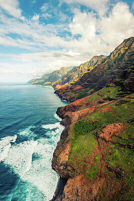 Na Pali Coastline Serenity Wall Art