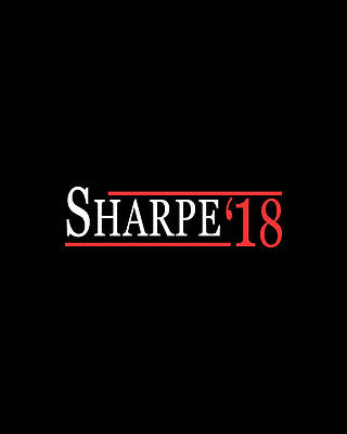 Of Digital Art - Larry Sharpe For Governor Of Ny by Flippin Sweet Gear