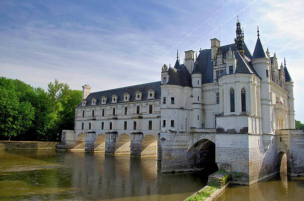 France Wall Art featuring the photograph Late Day Shadows At Chateau De Chenonceau by Matthew DeGrushe