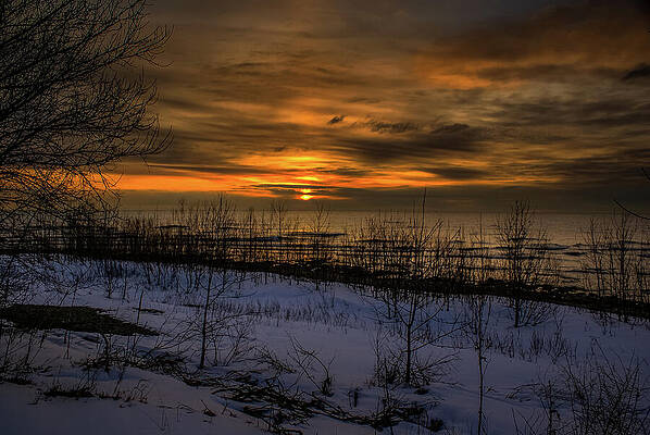 Wall Art featuring the photograph Late Winter Sunrise by Deb Beausoleil