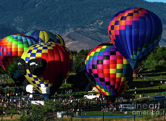 Reno Wall Art featuring the photograph Launch Close Up by Ron Long Ltd Photography
