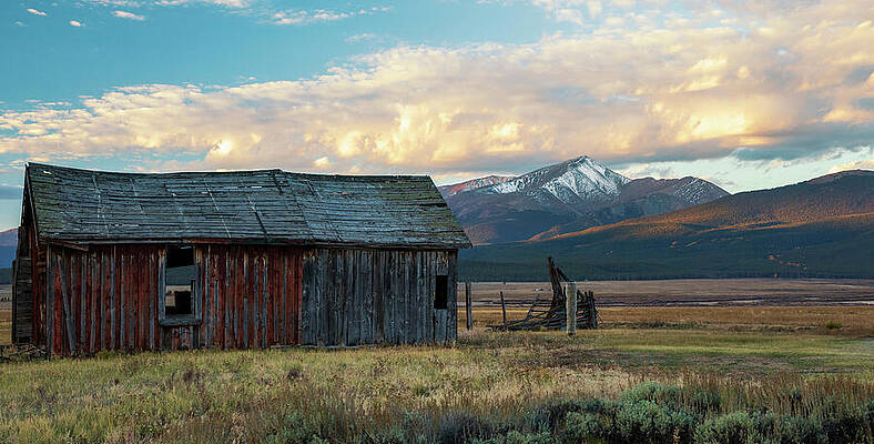 Wall Art featuring the photograph Leadville Colorado Barn by Dan Sproul