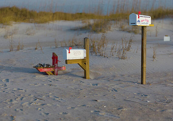 Beach Wall Art featuring the photograph Leave A Note by Oceanic SkyView