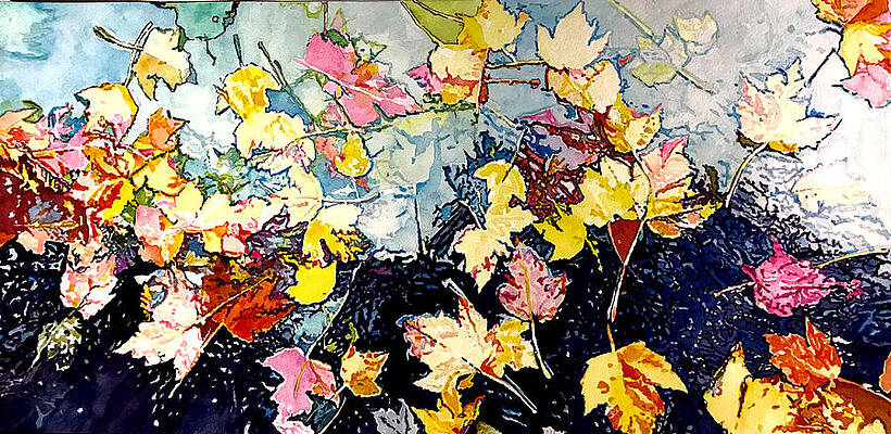 Painting - Leaves by Grant Nixon