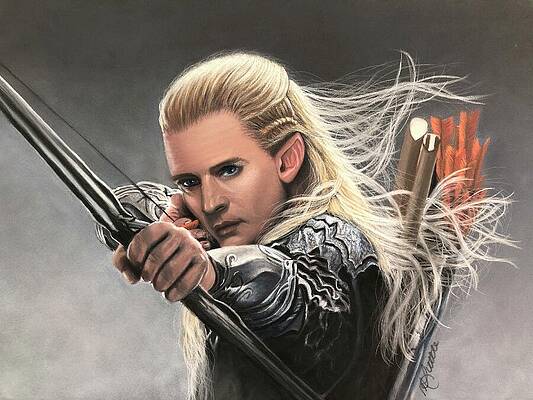 Archer with Blonde Hair Wall Art