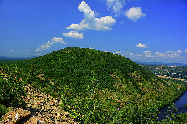 Lehigh Gap Pa Rocks Print