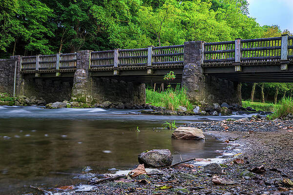 Pennsylvania Wall Art featuring the photograph Lehigh Parkway Robin Hood Bridge by Jason Fink