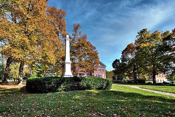 Wall Art featuring the photograph Lenox College Campus by American Landscapes