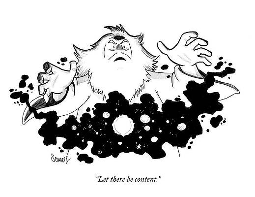 Wizard Conjuring Cosmic Chaos Wall Art