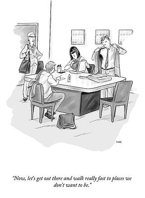 Fast Drawing - Let's Get Out There by Teresa Burns Parkhurst