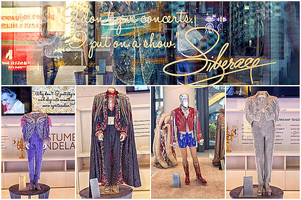 Las Vegas Photograph - Liberace Costumes Las Vegas, Collage by Tatiana Travelways
