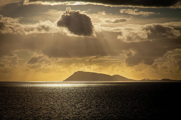 Ireland Wall Art featuring the photograph Light On Lambs Head by Mark Callanan
