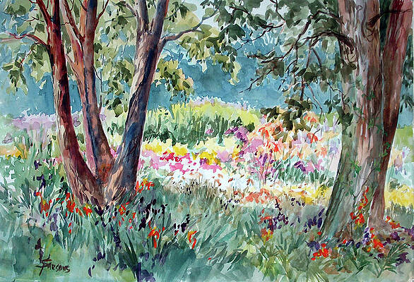 Wall Art featuring the painting Light Patch by Sheila Parsons