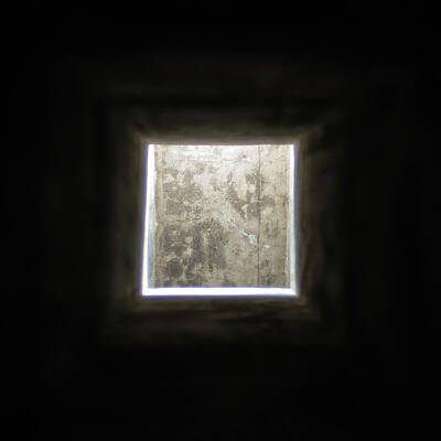 Urban Wall Art featuring the photograph Light Vent by Chad Thunberg