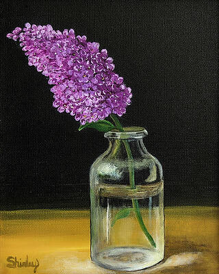 Painting - Lilac by Shirley Dutchkowski
