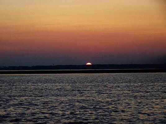 Sunset Photograph - Linear Sunset by Addison Likins