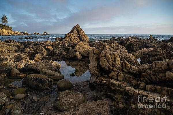 Cloud Photograph - Rocky Tide Pools And Arch Rock Reflections by Abigail Diane Photography
