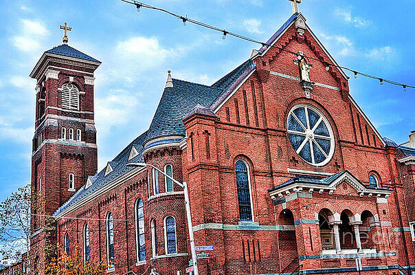 Architecture Photograph - Little Italy Church by La Dolce Vita