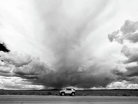 New Mexico Photograph - A Little Something Coming This Way by Joe Schofield