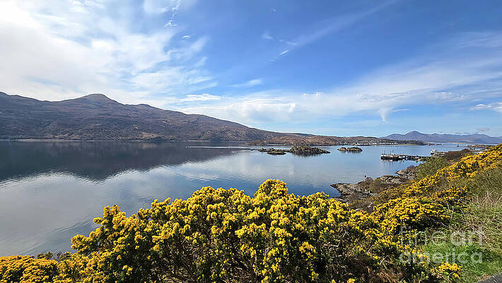 Scotland Wall Art featuring the photograph Loch Alsh - Highlands, Scotland by Jeff Saunders