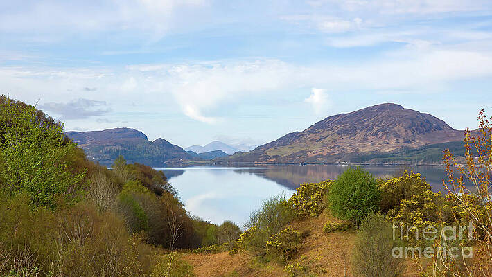 Scotland Wall Art featuring the photograph Lochcarron - Highland Scotland by Jeff Saunders